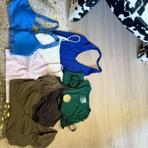 Under Armour Blue & Multiple other Athletic Tops